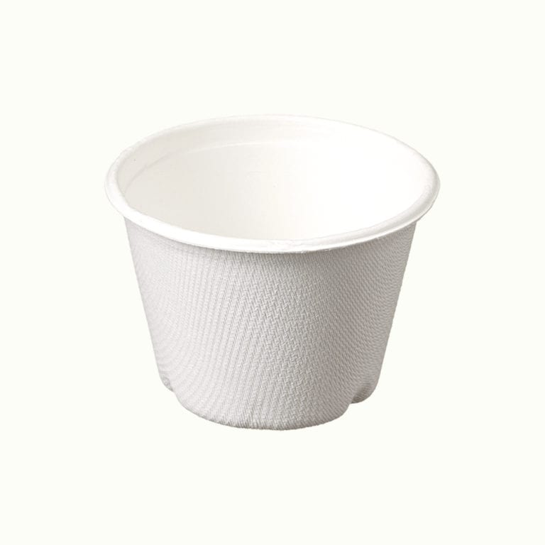 Compostable Sugarcane Cups Ml Ml Biochoice Bonson Au