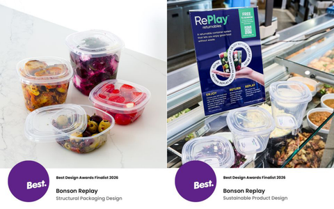 RePlay™ Returnables Named Finalist in Two Categories at the 2026 Best Design Awards