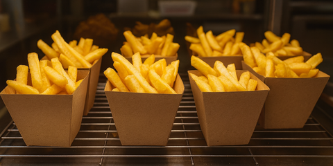 Which packaging keeps Chips crispy?