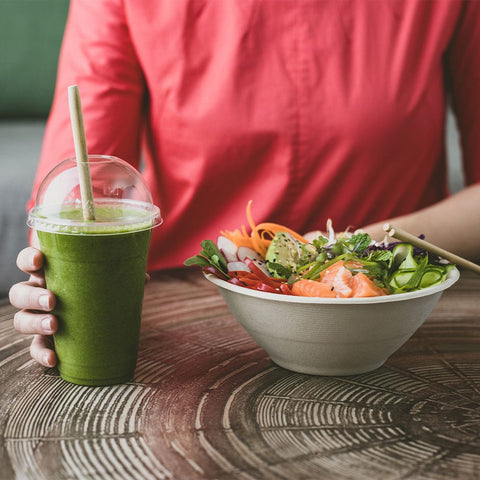 Sugarcane Cups & Lids