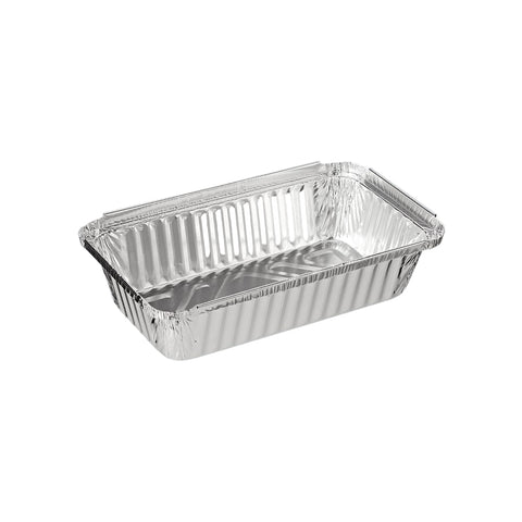 rectangular foil trays with lids small 19oz