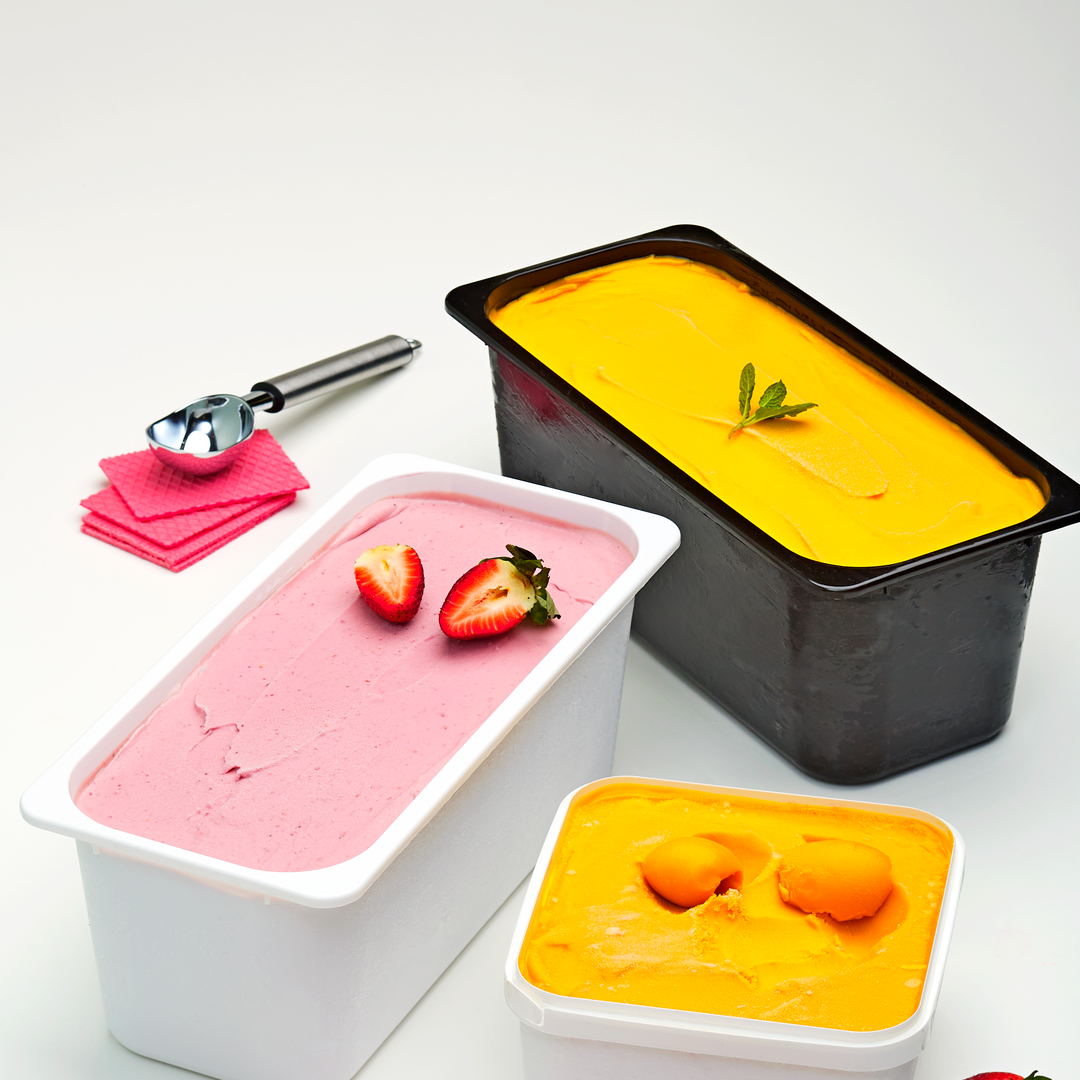 Bonson PP Rectangular 5L Ice Cream Containers (fits Flat Lid) – Bonson ...