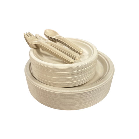 BioChoice™ Sugarcane 250 Piece Party Pack
