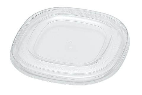 Bonson reusable Clear plastic lid on a white background