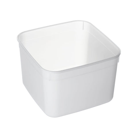 3.1L Bonson PP Square freezer grade Storage Container on a white background