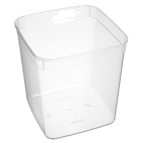 4.8L Bonson PP Square Storage Container on a white background