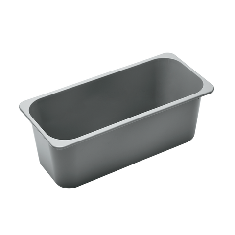 Grey PP Rectangular 5L Ice Cream Containers