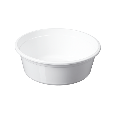 280ml Bonson PP Round white container on a white background