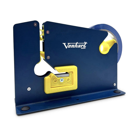 Blue and yellow tool with 'Venhart' branding on a white background