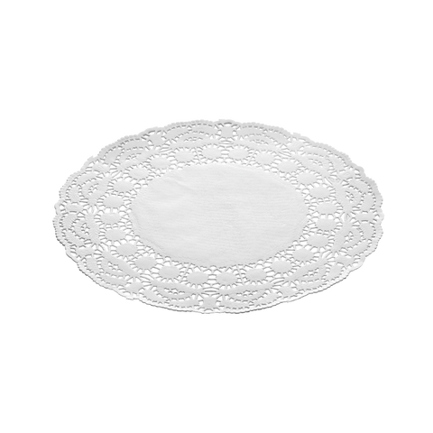 White Round Paper Doyley