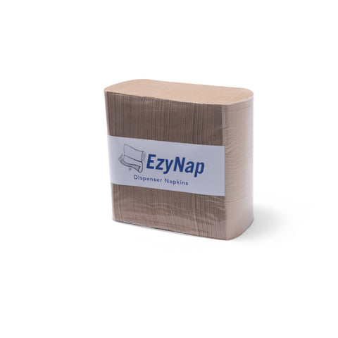Natural EzyNap dispenser napkins packaging on a white background