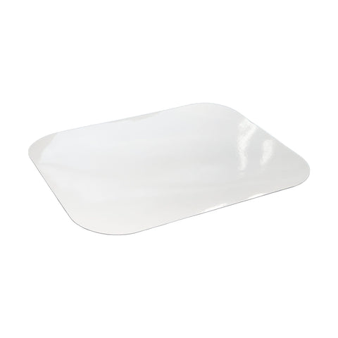 Paperboard Flat Lid for Large Rectangular Foil Trays