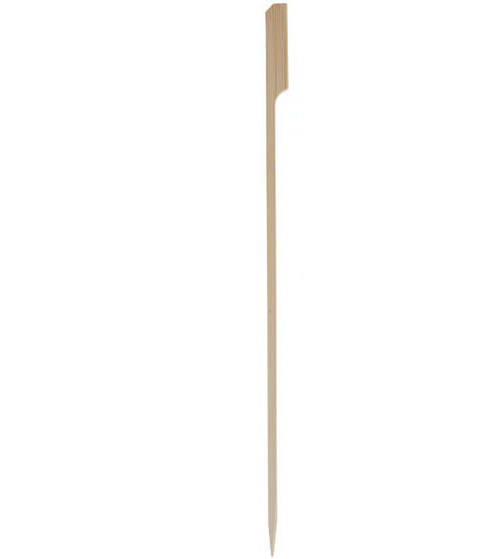 240mm Bamboo Paddle Skewer on a white background