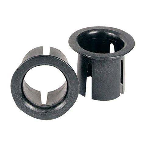 Black pallet wrap end caps