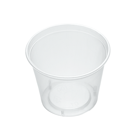 30ml Small PET Portion Cup on a white background
