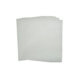 Sheets of White news wrapping paper on a white background