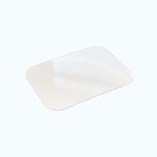 Paperboard Flat Lid for Rectangular Foil Trays, Medium