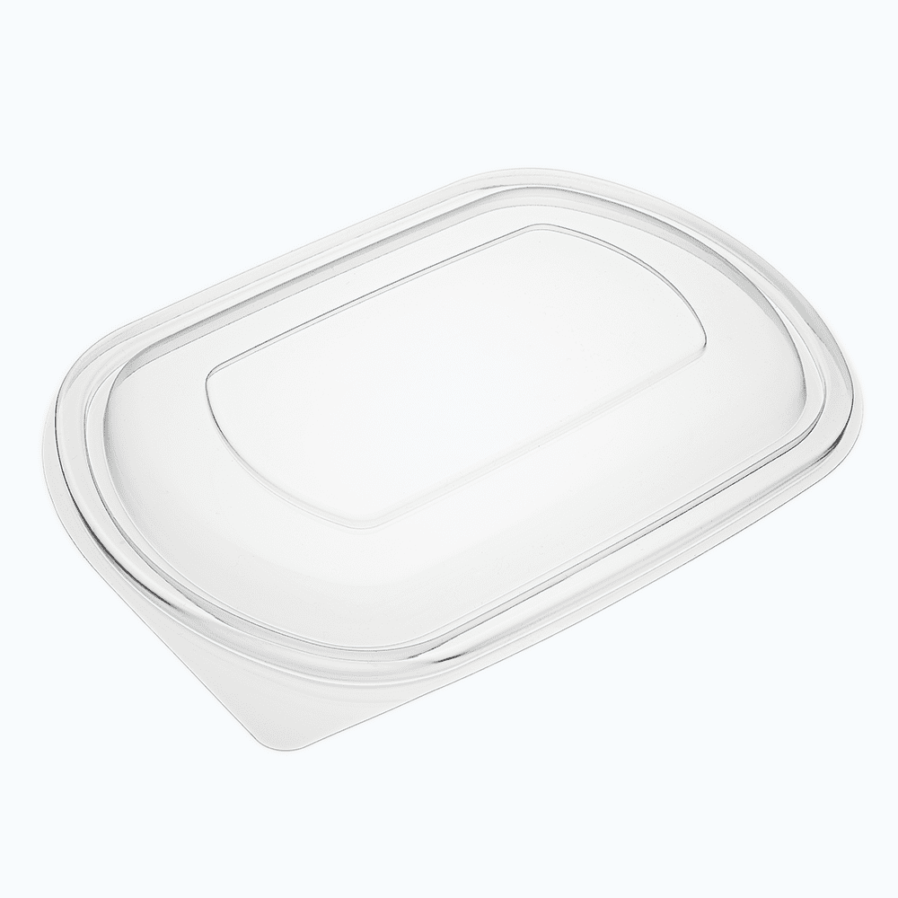 Homeal™ PET Raised Lids for Oval Containers