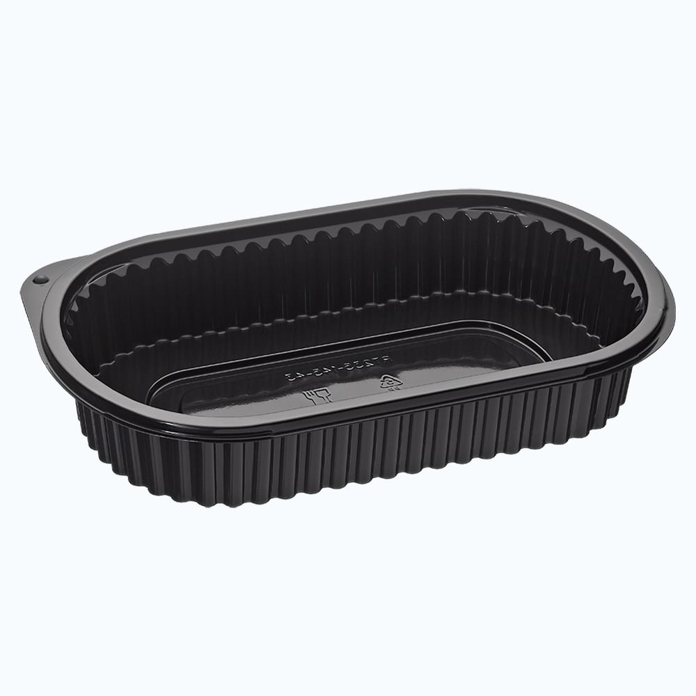 PP Oval Compartment Meal Trays