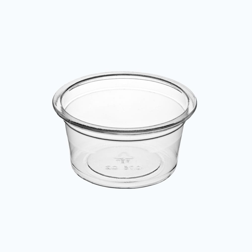PET Plastic Clear Portion Cups with Lids ClearVision™ Bonson AU